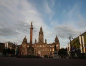 La place George de Glasgow Glasgow, place George