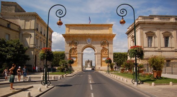 Arc de triomphe Montpellier iStock