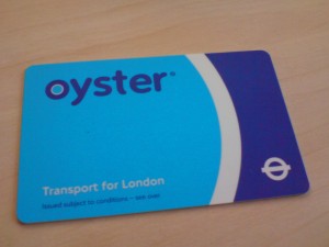 carte Oyster Londres