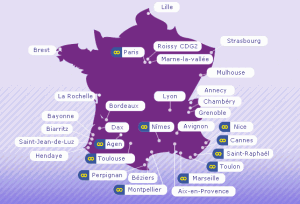 Réseau iDTGV Réseau iDTGV