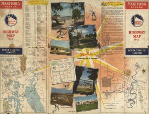 Ancienne carte du Manitoba carte manitoba