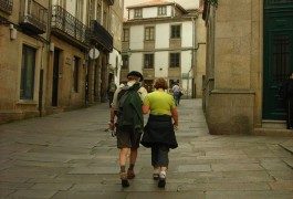 En route sur le chemin de Compostelle