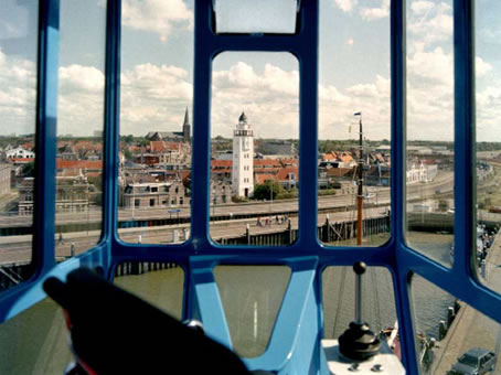 Vue sur la ville de Harlingen Vue sur la ville de Harlingen