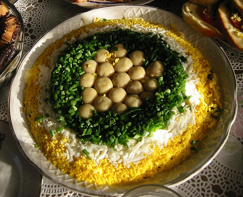 salade de champignons
