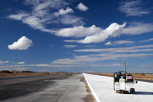 Piste de l'aéroport Piste de l'aéroport