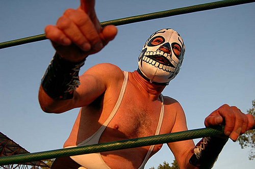 Un combat de lucha à Mexico Un combat de lucha à Mexico