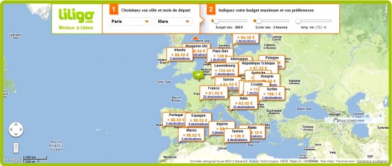 Le moteur à idées de liligo.com