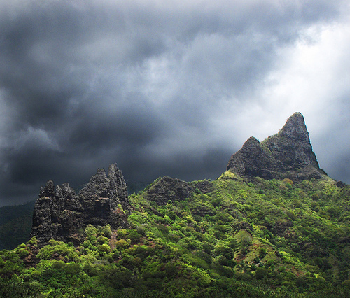 L'île de Nuku Hiva L'île de Nuku Hiva