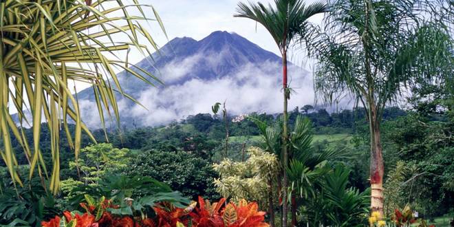 Volcan Arenal au Costa Rica