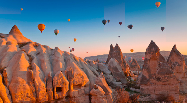 ou voir des montgolfieres cappadoce