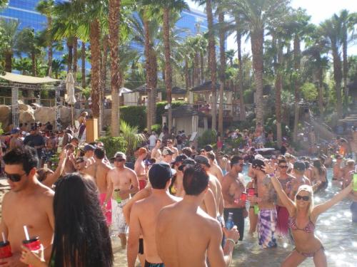 La pool party "Rehab" au Hard Rock Hotel & Casino