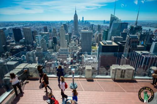 Admirez Central Park mais aussi l'Empire State Building depuis le Top of the Rock
