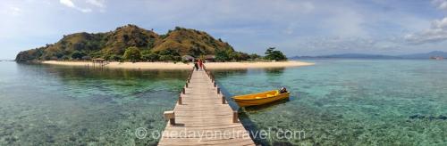 Kanawa island au large de Flores en Indonésie