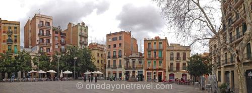Plaza del Sol dans le quartier Gracia à Barcelone