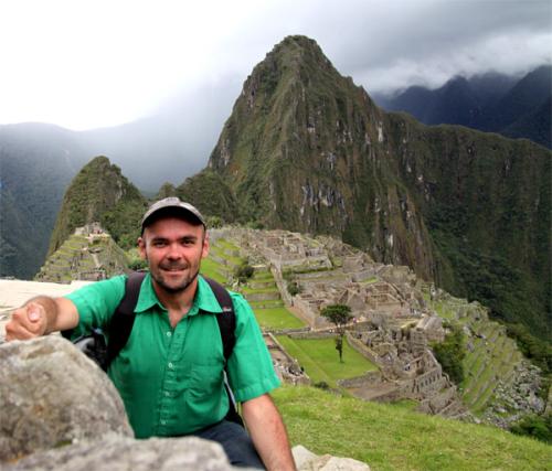 Fabrice au Machu Picchu