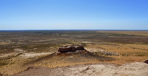 Le désert du Kyzylkoum en Ouzbékistan (Photo : Prashant Ram / Flickr cc)