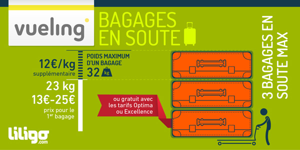 acheter bagage en soute transavia