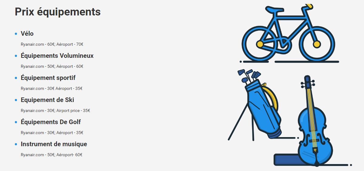 Bagages Ryanair prix, poids, dimensions... Le Magazine du Voyageur