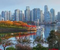 Vancouver au Canada 120x100