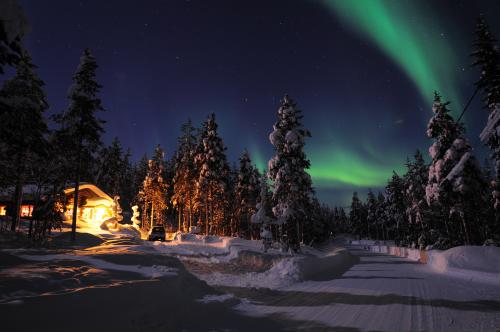 aurore boreale Finlande