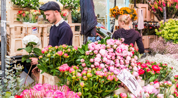 Columbia Route marché aux fleurs Londres iStock