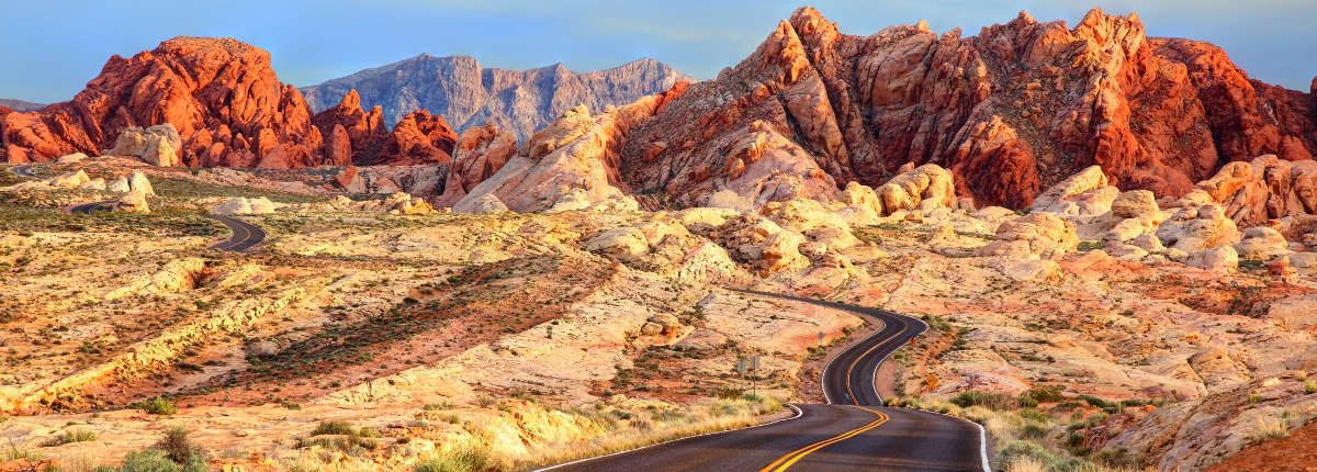 Vallée du feu, Nevada, USA istock