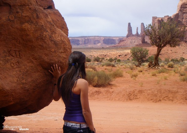 Au cœur des paysages de Monument Valley.