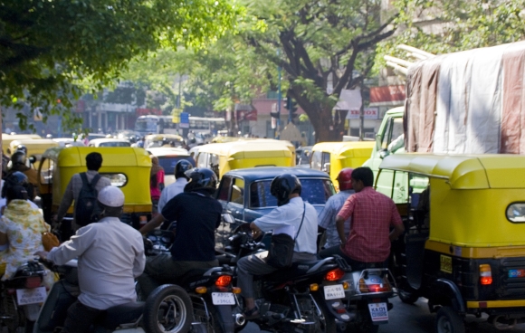 Embouteillage à Bangalore