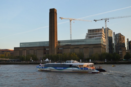 La Tate Modern et son immense cheminée