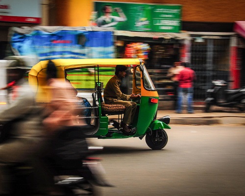 Un Tuk-Tuk en action
