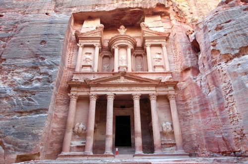 Petra en Jordanie