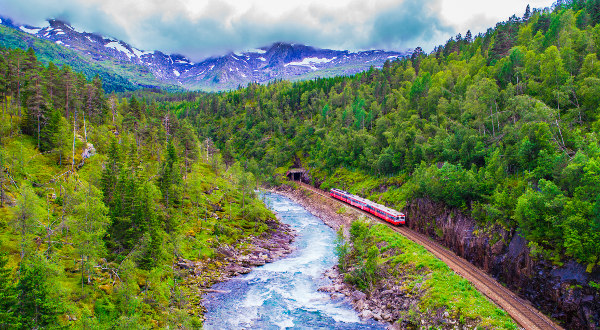Le Flåmsbana, en Norvège IStock