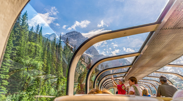 Rocky Mountaineer train