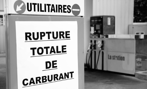 pénurie essence