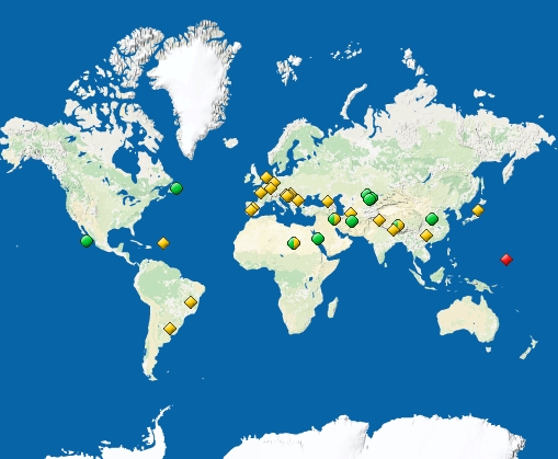 carte UNESCO