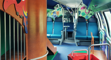 En Suisse, les wagons-famille font du train un paradis pour enfants