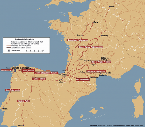 itineraires saint jacques