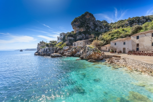 Une petite photo de plage sicilienne, pour vous mettre l'eau à la bouche