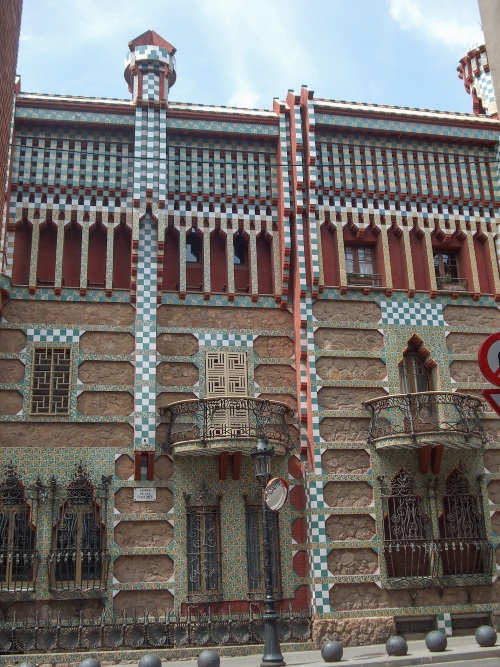 Barcelone façade Casa Vicens