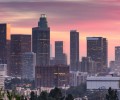 Los Angeles california skyline downtown 120x100
