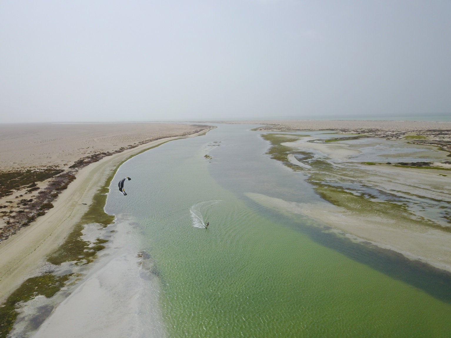 Le spot inexploré du kite - Oman