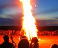 Feu de joie Saint Jean 120x100