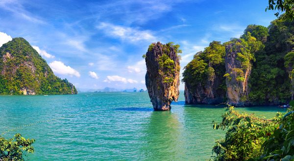 baie de Phang Nga en Thaïlande