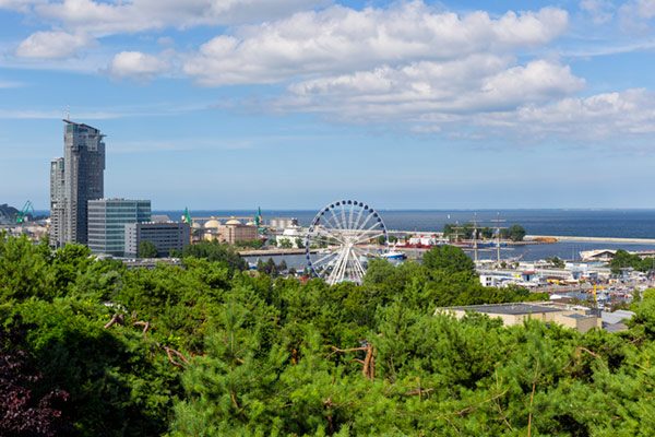 Gdynia ville accessible