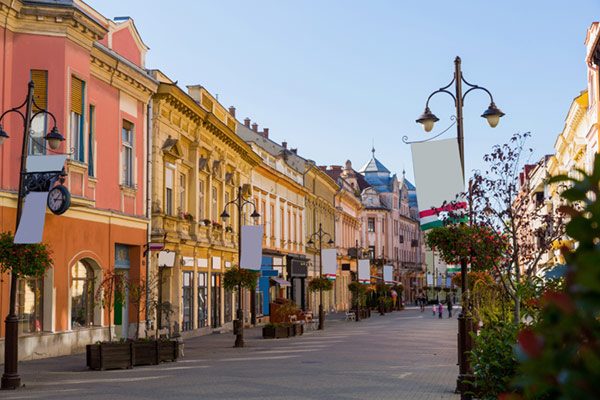 Kaposvar ville accessible