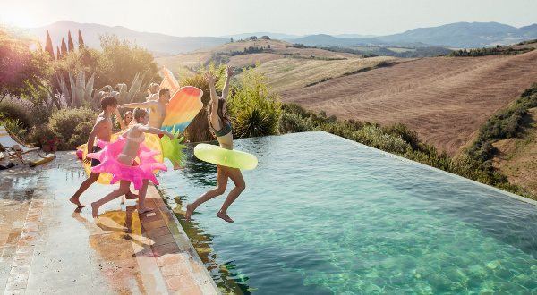 famille en vacances