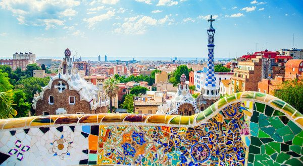 parc Guell à Barcelone