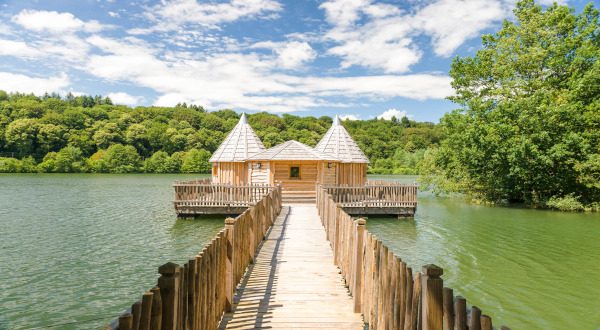 Cabane sur l'eau