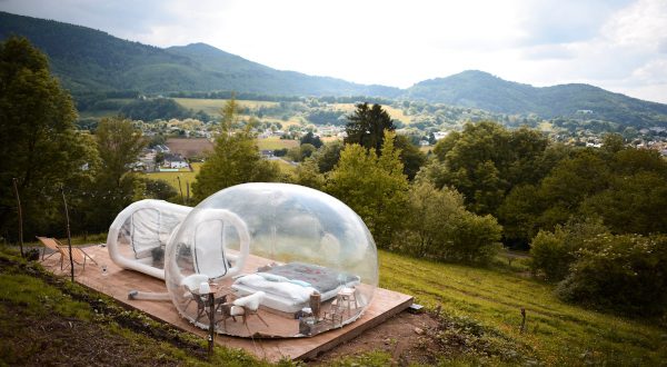Chambre dans une bulle