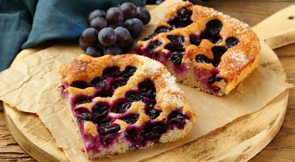 Foccacia aux raisins